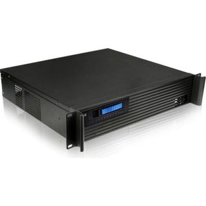 Techly I-CASE IPC-240L computerbehuizing Rack Zwart