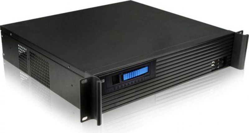 Techly I-CASE IPC-240L computerbehuizing Rack Zwart