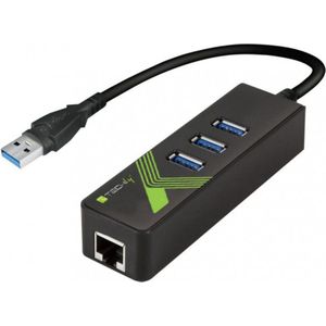 TECHly USB 3.0 Converter - 1x RJ45 - Zwart
