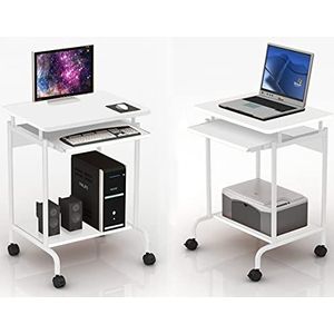 Techly 105926 computertafel ''Compact' wit