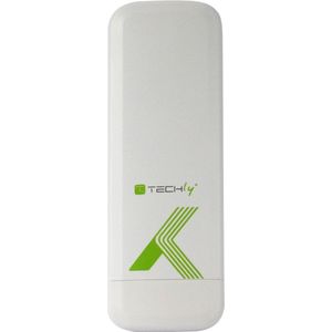 Techly I-WL-CPE880 draadloos toegangspunt (WAP) 300 Mbit/s Wit Power over Ethernet (PoE)