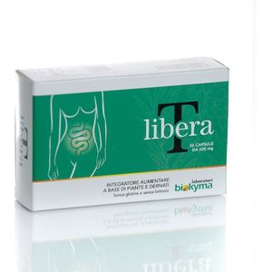 T-Libera voor de darmtransit - T-Libera 36 Capsules – Plantaardig Supplement voor Darmtransit, Obstipatie en Harde Stoelgang – met sennakruid, groot kaasjeskruid, Sporkehout en Rabarber - spijsvertering - tegen constipatie 100% natuurlijk - Biokyma