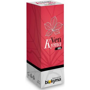 Zware Benen Verfrissende Gel Kymaven met Paardenkastanje en Aloe Barbadensis - bevordert de microcirculatie en versterkt haarvaten - 100 ml Biokyma