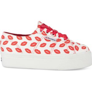 Superga Women 2790 Printed Flatform White-Schoenmaat 39