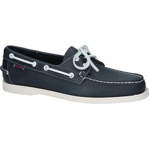 Sebago - Docksides Portland - Bootschoen - Navy - Leer - Rubberzool