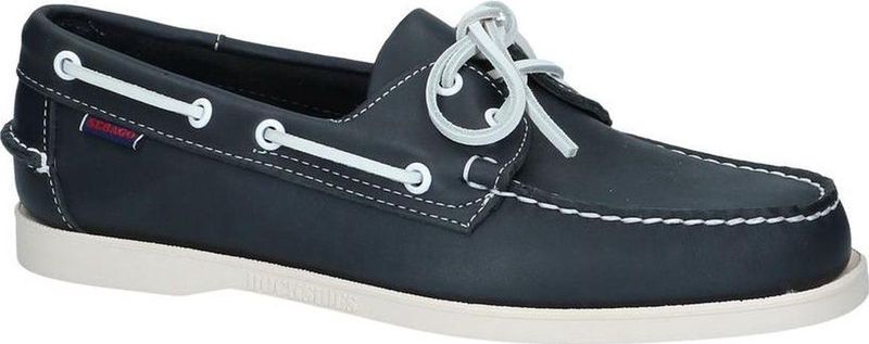 Sebago - Docksides Portland - Bootschoen - Navy - Leer - Rubberzool