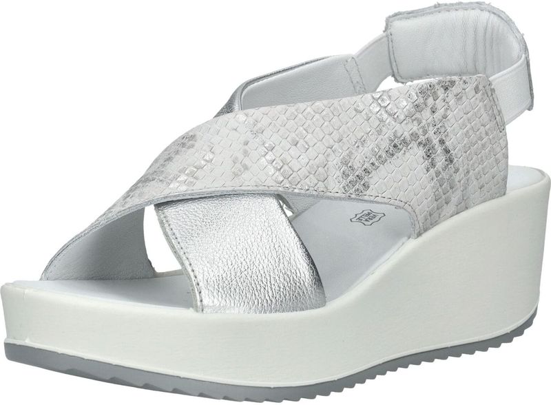 IGI&CO - 7665766IG - Sandalen - Dierlijke Druk - Zilver - Leer