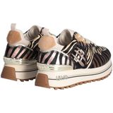 Liu Jo - High Sole Sneakers - Beige - Multicolor - Leer