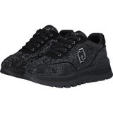 Dames Sneakers Liu Jo Amazing Lurex Velvet Zwart