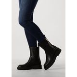 Liu Jo - Rumi 28 - Schoenen - Zwart - Enkellaarzen - Gouden Ritsdetail