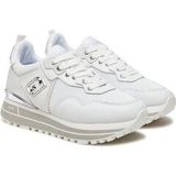 Liu Jo - Dames Sneakers - Wit - Leer met Metallic Details