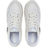 Liu Jo - Dames Sneakers - Wit - Leer met Metallic Details