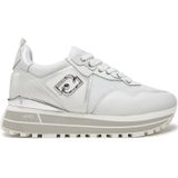 Liu Jo - Dames Sneakers - Wit - Leer met Metallic Details