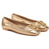 Liu·jo Dafne 04 Ballerina's - Zacht Nappaleer - Metallic Effect - Platte Zool