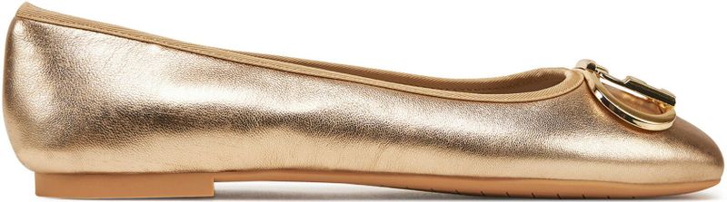 Liu·jo Dafne 04 Ballerina's - Zacht Nappaleer - Metallic Effect - Platte Zool