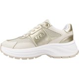 LIU.JO Chunky Sportschoenen - Metallic Goud - Synthetisch - Casual Stijl