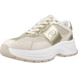 LIU.JO Chunky Sportschoenen - Metallic Goud - Synthetisch - Casual Stijl