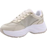LIU.JO Chunky Sportschoenen - Metallic Goud - Synthetisch - Casual Stijl