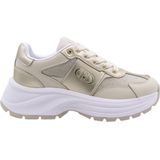 LIU.JO Chunky Sportschoenen - Metallic Goud - Synthetisch - Casual Stijl