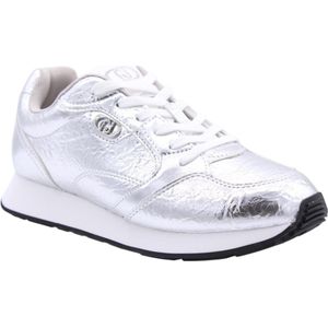 Liu Jo - Marene - Sneakers - Grijs - Leer - Vetersluiting - Chunky Zool