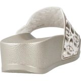 MYKONOS - Muiltjes - Zwart - Textiel