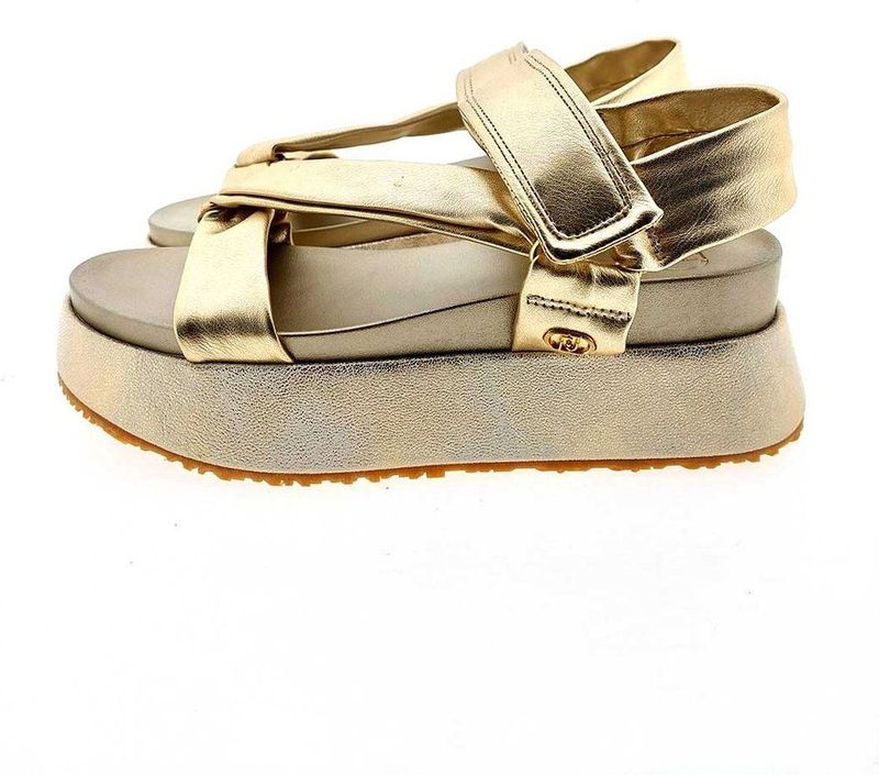 Liu·Jo - SA5199EX029 - Sandalen - Goud - Leer