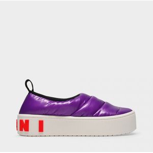 Slip-On Paw Nylon Sneakers In Paars - Maat 36
