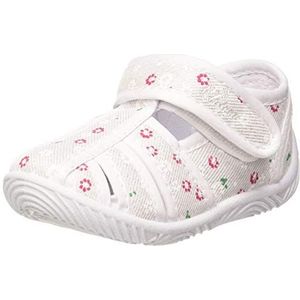 Chicco, Tullio Slipper, Pantoffels voor thuis en op de kleuterschool Meisjes, Wit, 21