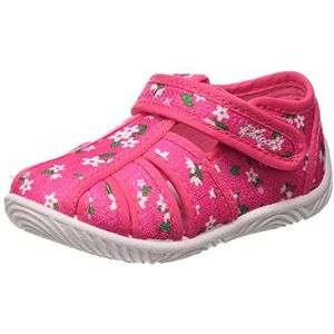 Chicco Klittenbandpantoffels, pantoffels voor thuis en kleuterschool, uniseks, kinderen, Fuchsia (1)