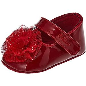 Chicco Babymeisjes Bebe'/Ballerina Nora Per Neonata ballerina's, rood, 17 EU