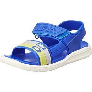 Chicco Strand- en zwembadsandalen met klittenbandsluiting, uniseks, kinderen, design in Italië, Blauw (2)