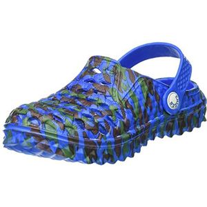 Chicco, Sabot Mango, Schoenen voor zwembad en zee Kinderen en tieners, Camouflage blauw, 20