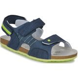 Chicco, Frax Sandaal, Verstelbare sandalen met dubbele klittenbandsluiting Kinderen en tieners, Blauw, 20