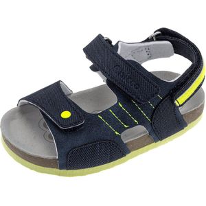 Chicco, Frax Sandaal, Verstelbare sandalen met dubbele klittenbandsluiting Kinderen en tieners, Blauw, 20