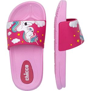 Chicco, Mios Pantoffels, Strand- en zwembadslippers Meisjes, Roos, 24