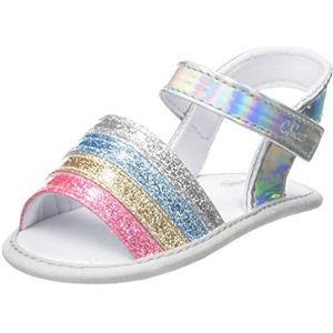Chicco, Niraffa Sandaal Voor Babymeisjes, Verstelbare sandalen met klittenband Meisje 0-24, Veelkleurig, 19