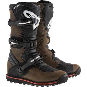 Alpinestars - Tech T - Off-road Laarzen - Zwart - Leer/Microvezel