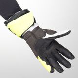 Alpinestars Supertech, Handschoenen, zwart/neon geel/rood, XL