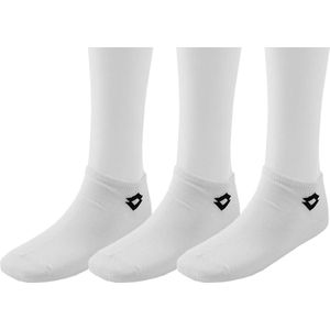 Lotto Sneaker sokken - maat 39 tm 42 - Wit - 3 paar