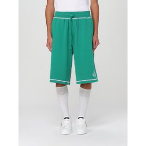 Korte Broeken - Katoenmix - Relaxed Fit - Contrast Stiksel