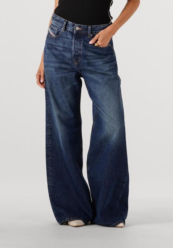 Diesel - Blauwe Jeans - Dames - Katoen