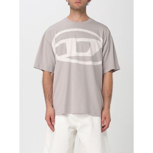 Diesel - T-Boxt-Bleach - T-shirt - Grijs - Heren - Katoen
