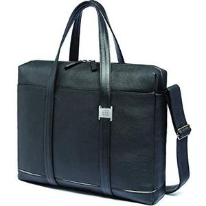 Moleskine Lineage Leather Briefcase Black