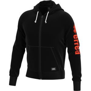Erreà - Republic Essential Hoodie - Uniseks - Zwart - Kamelia Elastane