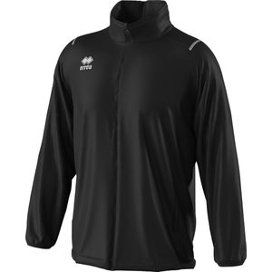 Errea Pressing Regendicht Jas In Zwart - Sportwear - Volwassen