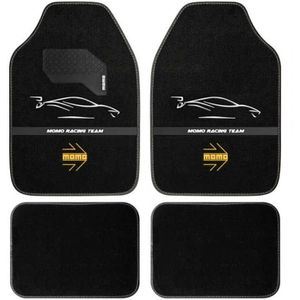Auto vloermat MOMO MomlCM4A7BW Wit/Zwart Universeel