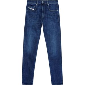 Diesel - D-Strukt - Jeans - Donkerblauw - Katoen/Elastaan