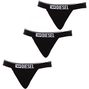 Diesel 00sh9i-0gdac Jocky Jockstrap 3 Units Zwart XL Man