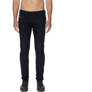 Diesel, Heren, Jeans, Zwart, Maat: W29 L32 Katoen,