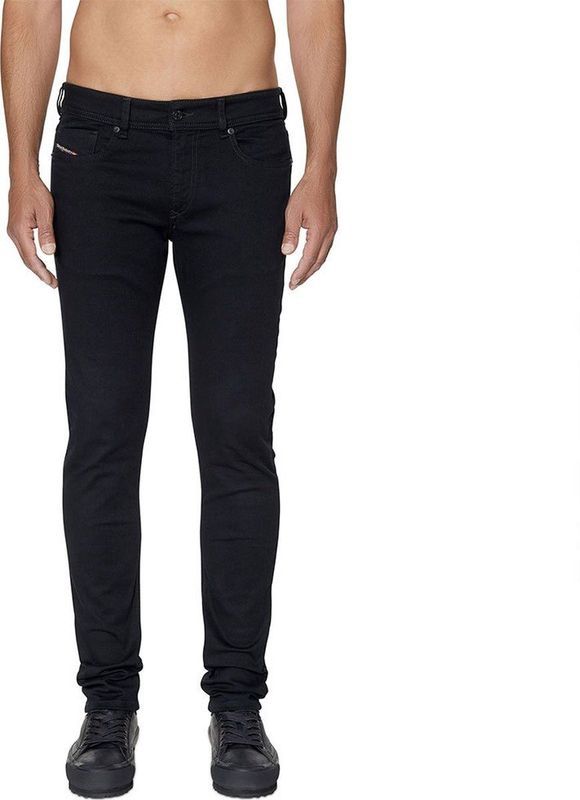 Diesel, Heren, Jeans, Zwart, Maat: W29 L32 Katoen,